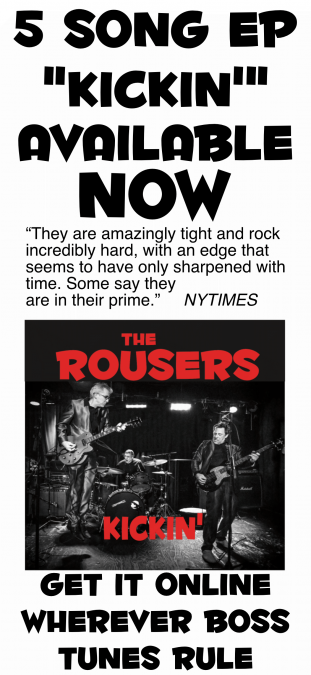 The Rousers Kickin EP mobile ad